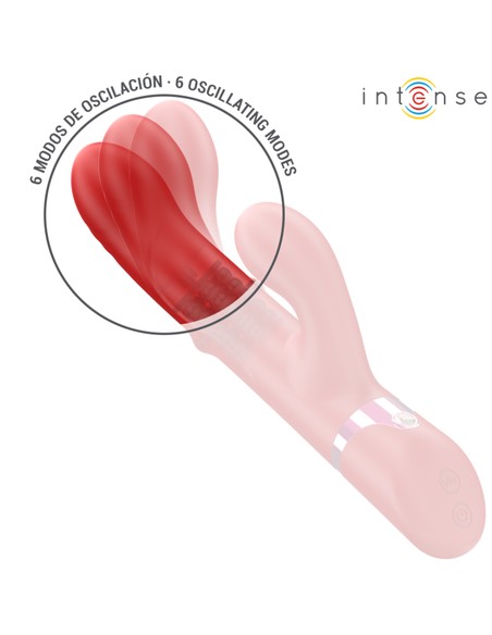 intense_fun_lele_vibrador_multifunción_rotatorio_oscilación_estimulación_rojo_8435565954987_barato