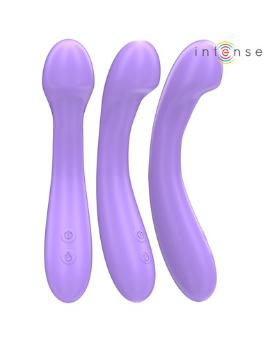 Vibrador Becky Intense Fun 19 cm Calentable Morado | 7 Vibraciones | Kiwiku