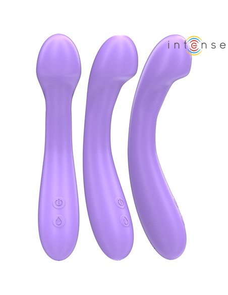 Vibrador Becky Intense Fun 19 cm Calentable Morado | 7 Vibraciones | Kiwiku
