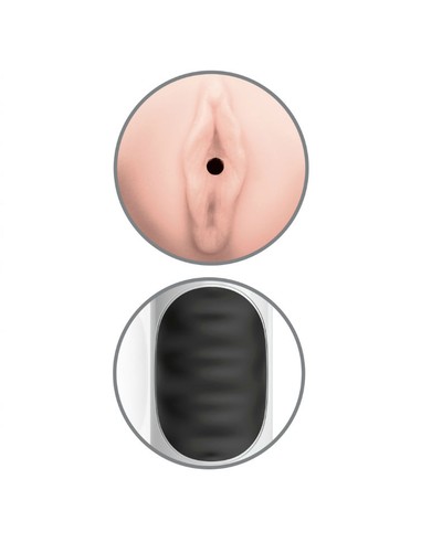 EXTREME TOYZ Pipedream Mega Grip Vagina Masturbador Vibrador | Kiwiku