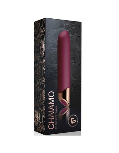 Chaiamo Vibrador Clitoriano Rocks-Off Burdeos | 10 Modos Potentes | Kiwiku