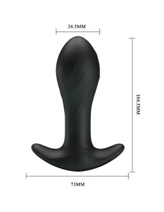 pretty_love_vibrador_anal_negro_con_12_funciones_de_vibración 2