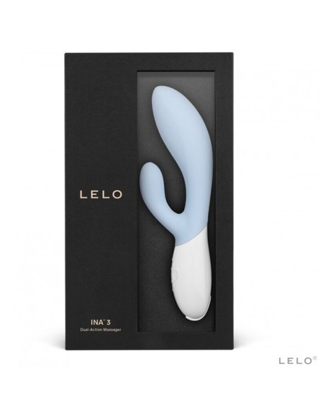 LELO Ina 3 Vibrador Seafoam Doble Acción | Estimulación G y Clítoris | Kiwiku