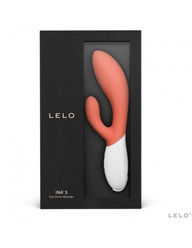 LELO INA 3 Vibrador Coral Doble Acción | Estimulación Punto G y Clítoris | Kiwiku