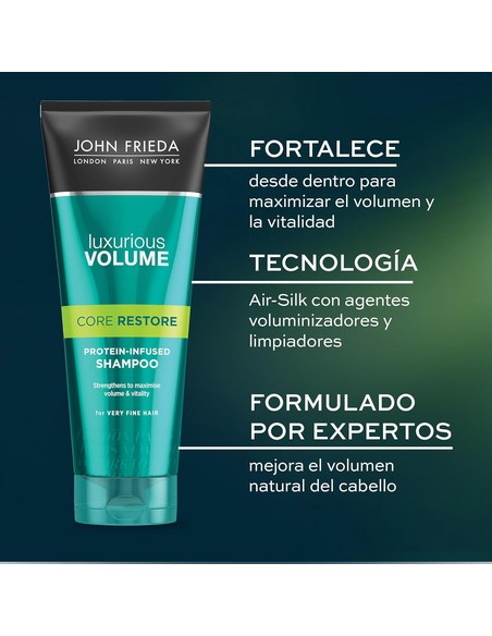 Compra JOHN FRIEDA Champú Volume Lift 250 ml para Cabellos Finos y Lisos en Kiwiku