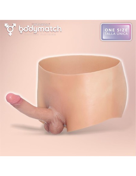 BODYMATCH Blayke Boxer Pene 18 cm Hiperrealista Silicona Líquida Talla Única | Kiwiku