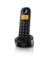 Philips d1201 - teléfono inalámbrico (dect, 50m, 300m), negro