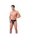 Latex Play Bóxers de Látex Con Dildo Talla L