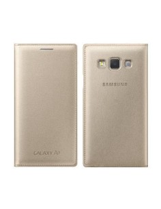 Funda Flip Wallet Galaxy A3 Oro EF-FA300BFEGWW kiwiku.com