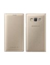 Funda flip wallet galaxy a3 oro
