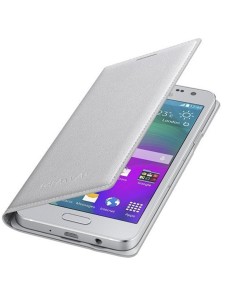 Funda Flip Wallet Samung Galaxy A3 Plateada EF-FA300BSEGWW kiwiku.com