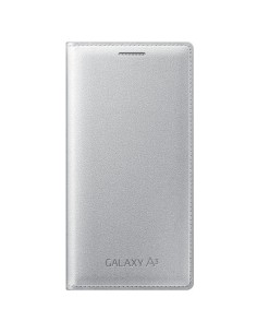Funda Flip Wallet Samung Galaxy A3 Plateada EF-FA300BSEGWW kiwiku.com 2