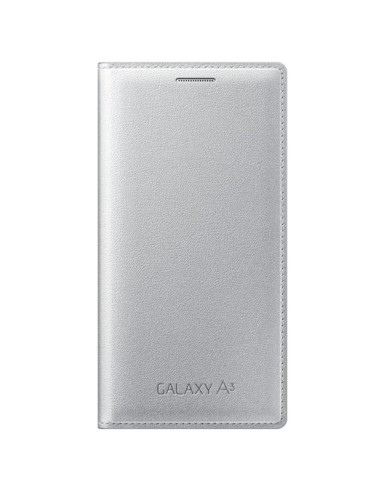 Funda Flip Wallet Samung Galaxy A3 Plateada EF-FA300BSEGWW kiwiku.com