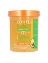 Cantu Avocado Hydrating Styling Gel 524 Gr - Gel Hidratante para Peinado Con Aguacate y Manteca de Karité