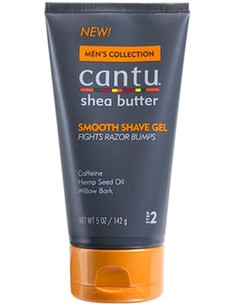 cantu_shea_butter_men's_gel_de_afeitar_suave_142_g_para_hombres