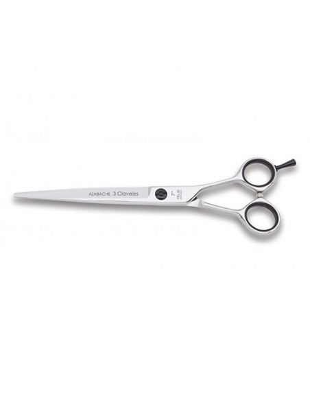 tres_claveles_tijera_peluquería_azabache_7"_e_3c_corte_filo_navaja_acero_inoxidable_aisi_440c_8410990128080_oferta