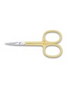 Tres Claveles Tijera Cuticula Curva Provence Jazmin 3,5 pulgadas D 3c Acero Carbono Forjada en Caliente 9 Cm