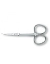 Tres Claveles Tijera Cutícula Curva 3.5 pulgadas D 3c para Manicura Profesional, Acero Forjado en Caliente, 9 Cm