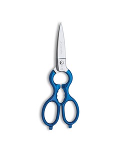 tres_clavelÉs_tijeras_de_cocina_multiusos_inox_8"_acero_inoxidable_azul_para_cascanueces_y_corte_universal_8410990004018_oferta