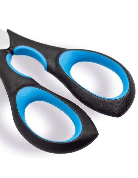 Tijera Cocina Ergo 8" Tres Claveles Multiusos | Mango Ergonómico Soft Grip - Kiwiku