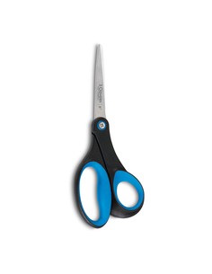 tres_claveles_tijeras_de_cocina_8"_acero_inoxidable_con_mango_ergonómico_azul_8410990004407_oferta