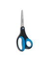 Tres Claveles Tijeras de Cocina 8 pulgadas Acero Inoxidable Con Mango Ergonómico Azul