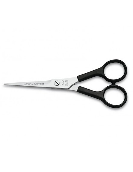 tres_claveles_tijera_peluquería_scuola_5.5_negra_con_filo_microdentado