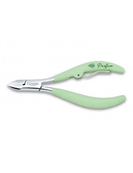 tres_claveles_alicate_uñas_provence_menta_12_cm_con_capuchón_pulido_mate_8410990805684_oferta