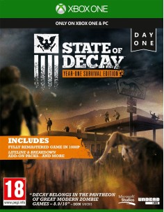 Juego X BOX ONE STATE OF DECAY YEAR ONE 4XZ-00019 kiwiku.com