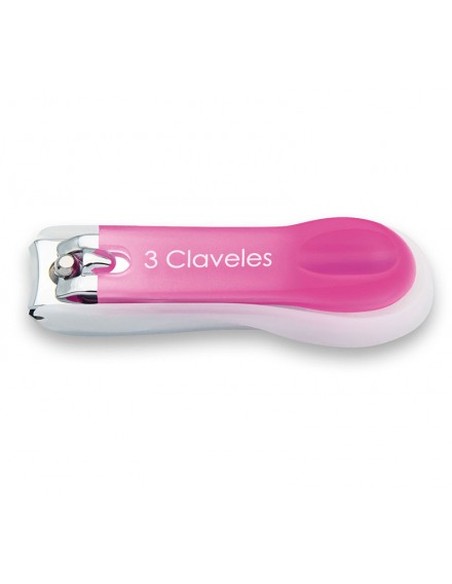 tres_claveles_nail_clippers_collect_6cm_verde_-_cortauñas_con_recoge_uñas_para_manos