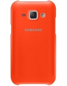 Samsung Protective Cover EF-PJ100 para Galaxy J1, Orange - apropiado para GALAXY J1 J100N EF-PJ100BOEGWW kiwiku.com