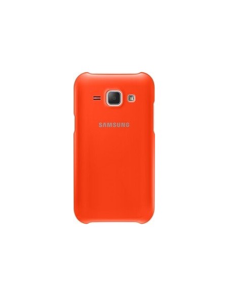 Samsung Protective Cover EF-PJ100 para Galaxy J1, Orange - apropiado para GALAXY J1 J100N EF-PJ100BOEGWW kiwiku.com