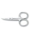 Tres Claveles Curved Nail Scissors 3.5 pulgadas Tijera de Uñas Curva 9 Cm Acero de Carbono