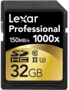 Lexar lsd32gcrbeu1000 - tarjeta de memoria securedigital de 32 gb (clase: 10) 1000x uhs2 -sdhc