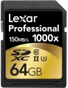 Lexar lsd64gcrbeu1000 - tarjeta de memoria securedigital de 64 gb (clase: 10) 1000x uhs2 -sdxc