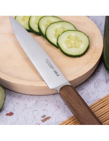 Cuchillo Cocina Oslo 13 cm Tres Claveles Acero Inoxidable | Kiwiku