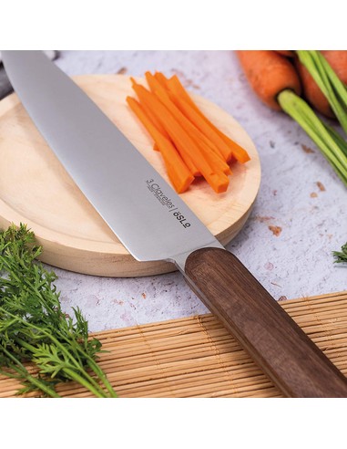 Cuchillo Cocina Tres Claveles Oslo 20 cm Acero Inoxidable | Kiwiku
