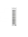 Tres Claveles Pinza Recta Negra 8 Cm Exp. 12 Unidades Pack 3c