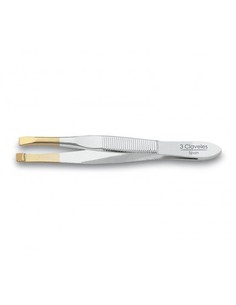 tres_claveles_pinza_recta_de_depilar_punta_dorada_8_cm_acero_de_carbono_con_apoyo_para_dedos_8410990122408_oferta
