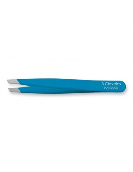 tres_claveles_pinza_de_depilar_sesgada_inox_azul_9_cm_8410990122774_oferta