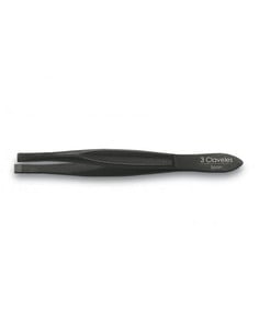 tres_claveles_pinza_recta_negra_8_cm_punta_fina_acero_carbono_para_depilación_precisa_8410990122125_oferta