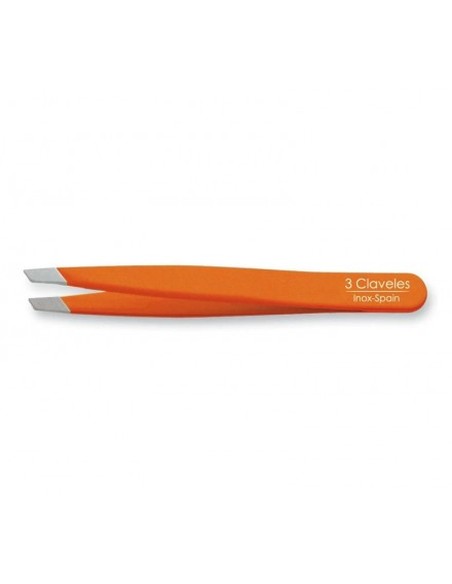 tres_claveles_pinza_de_depilar_sesgada_inoxidable_naranja_9_cm_8410990122767_oferta