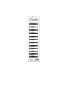 Tres Claveles Pinza Ancha Negra 8 Cm Exp. 12 Unidades Pack