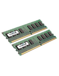 Memoria 4gb kit (2gbx2) ddr2 667mhz CT2KIT25664AA667 kiwiku.com