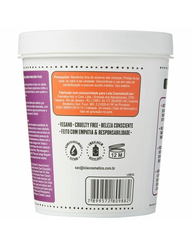 Acondicionador Cowash LOLA COSMETICS With Me No One Can 450 gr | Hidratante Vegano | Kiwiku