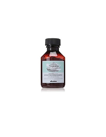 DAVINES Naturaltech Detoxifying Scrub Shampoo 100ml | Champú Exfoliante Purificador | Kiwiku