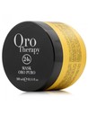 Fanola Oro Therapy Mask Argan Oil Gold 300 Ml - Mascarilla Capilar Hidratante Con Aceite de Argán para Cabello Seco y Dañado