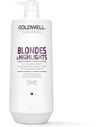 Goldwell Dualsenses Blondes & Highlights Anti-yellow Champu 1000 Ml Neutralizador de Tonos Amarillos para Cabello Rubio