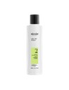 Nioxin Scalp + Hair System 2 Shampoo Deep Cleansing para Cabello Natural Adelgazado Visible Con Biotina, Cafeína y Niacinamida 3