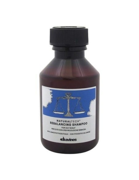 DAVINES Naturaltech Rebalancing Shampoo 100 ml | Equilibra Cabello Graso | Kiwiku